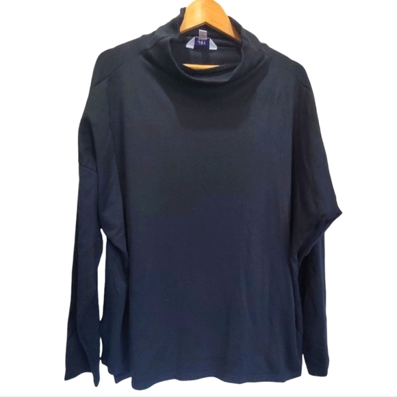 XXL JOY LAB Set (2) Modal Blend Mock Neck Long Sleeve Athletic Pullover - Picture 7 of 11